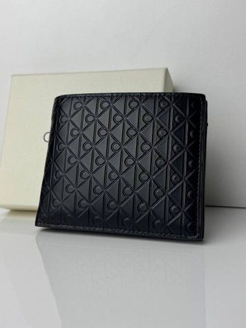 Гаманець Calvin Klein Monogram Leather Coin Wallet  SP40617937 фото