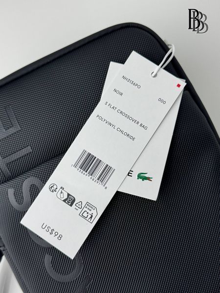 Чоловіча сумка Lacoste L.12.12 Branded Zippered Small Flat Bag NH3136PO фото