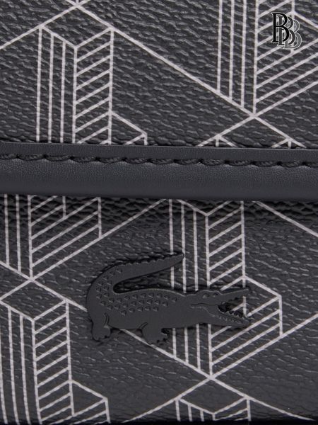 Чоловіча сумка Lacoste Mini The Blend Small Monogram Messenger Bag NH5284LX фото