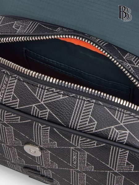 Чоловіча сумка Lacoste Mini The Blend Small Monogram Messenger Bag NH5284LX фото