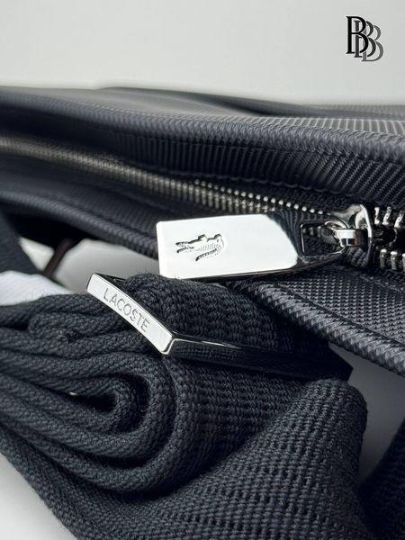 Чоловіча сумка Lacoste Flat Crossover Bag NH4424HC фото